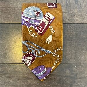 Vintage Patterned Men's Tie